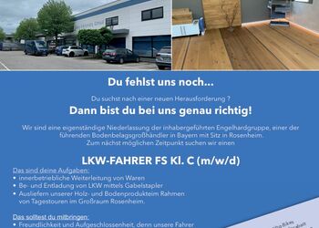Stellenanzeige LKW-Fahrer